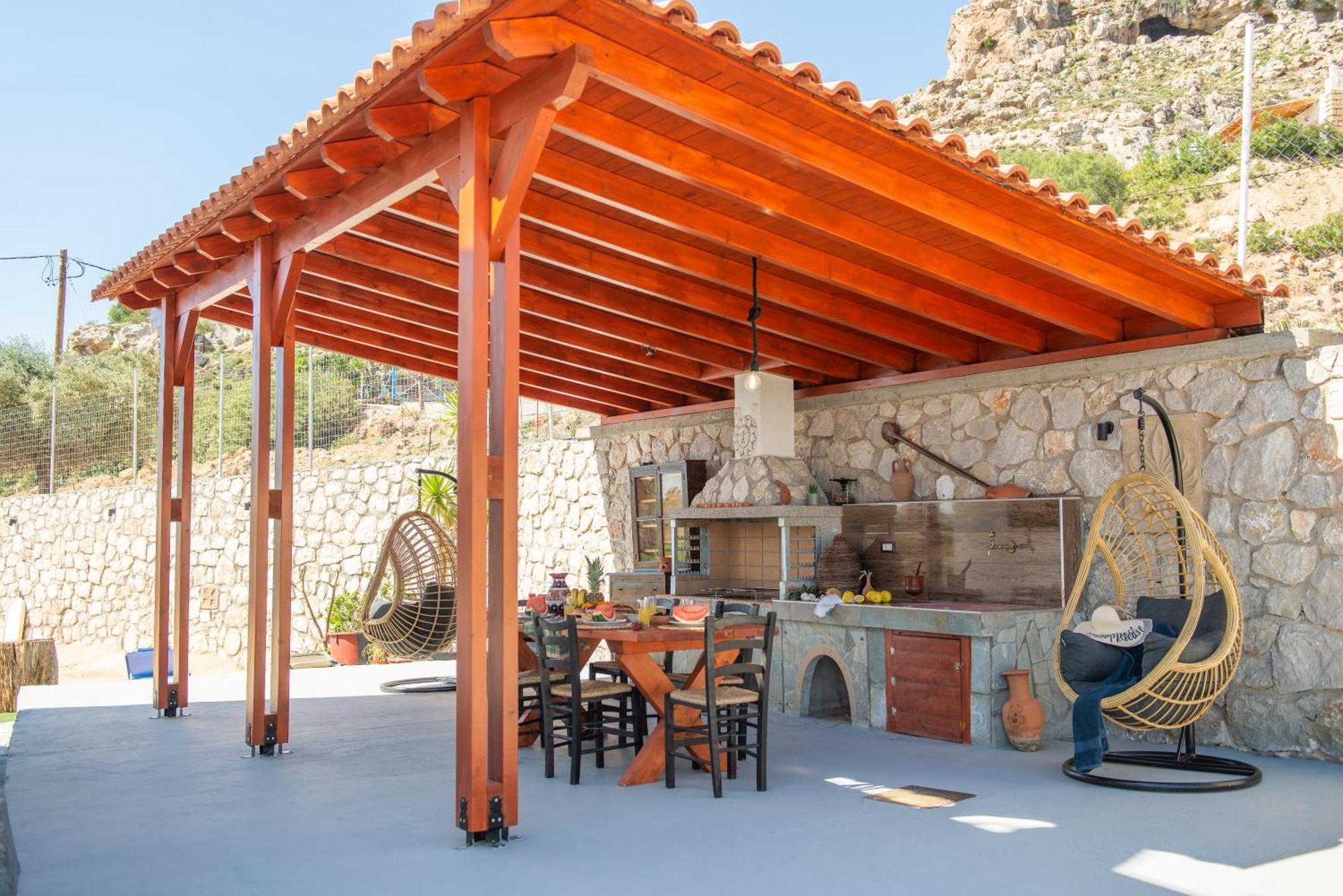 Blue Bay Villas , Ground Floor Archangelos  Exterior foto